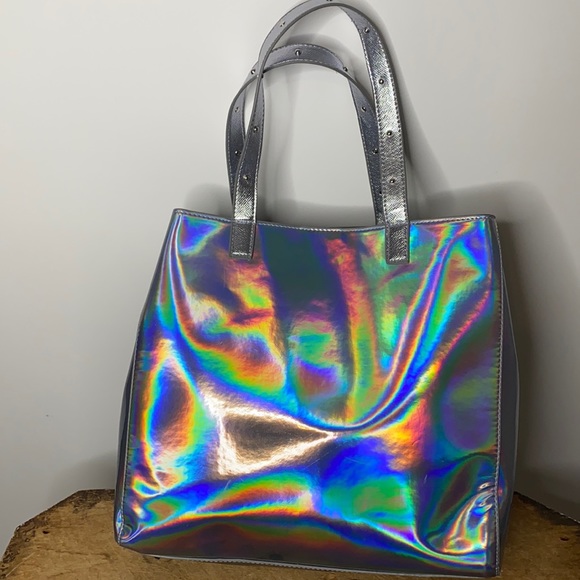 Handbags - FUN Holographic Handbag Purse Tote